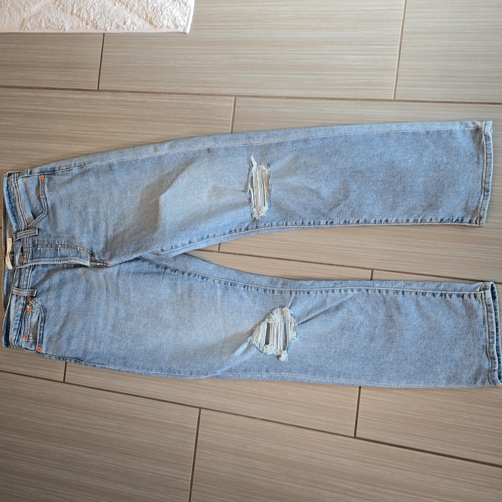 Levi's Classic Blue Denim Jeans Wedgie Straight Size 29